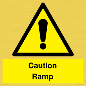 Caution Ramp